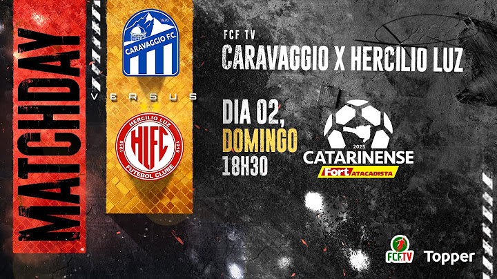 AO VIVO | CARAVAGGIO X HERCÍLIO LUZ | CATARINENSE FORT ATACADISTA 2025