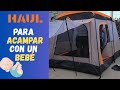 HAUL de cosas para acampar con un bebé 🚼🏕️