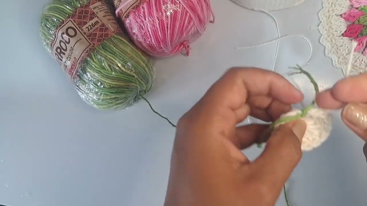 Porta Copo Tulipa — Passo a Passo Fácil em Crochê