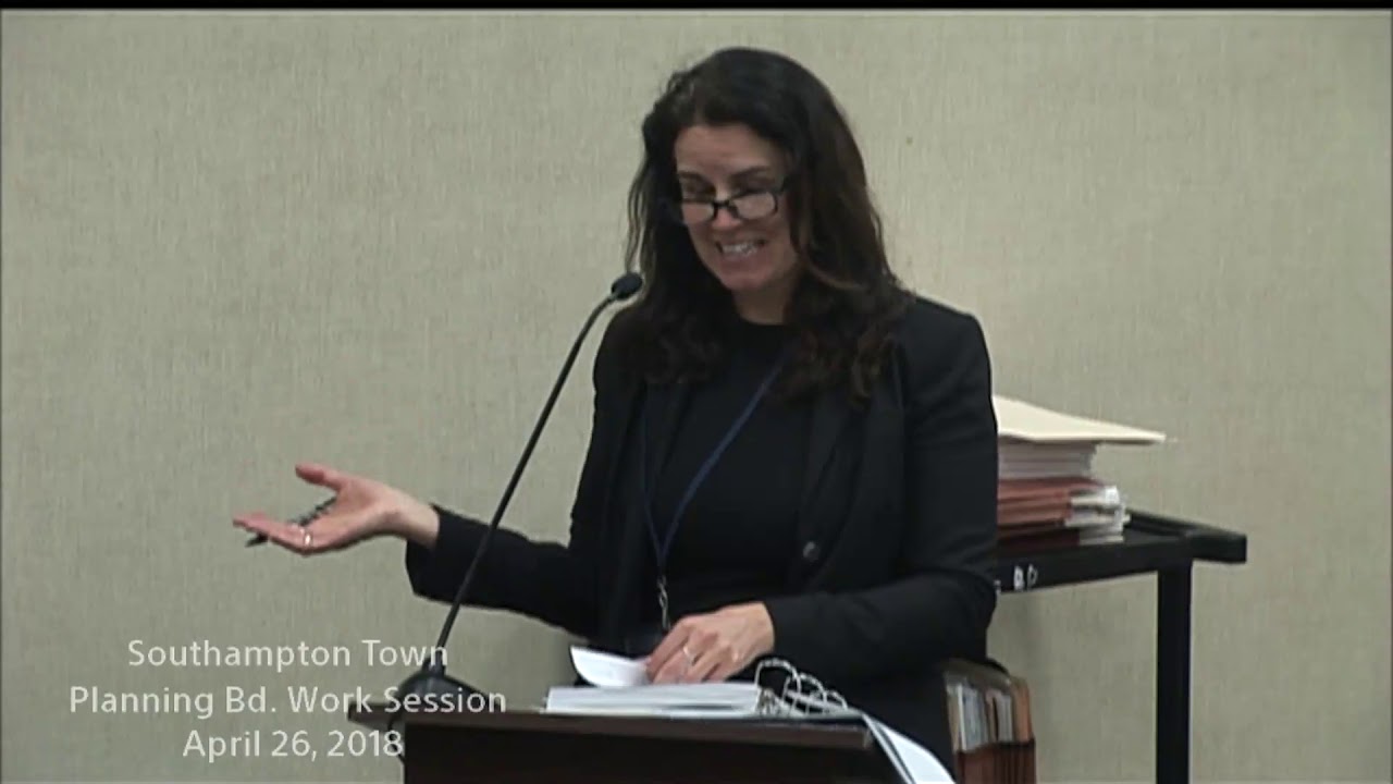 Southampton Town planning board WS 04262018 YouTube