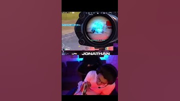Jonathan Hacker Like Spray On Car 😮! 1v4 Clutch Hacker Or Wott 😱 #shorts #jonathangaming