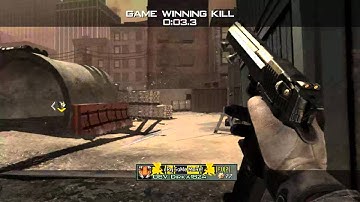 MW3 Sick DEAGLE Snipe + Final Killcam