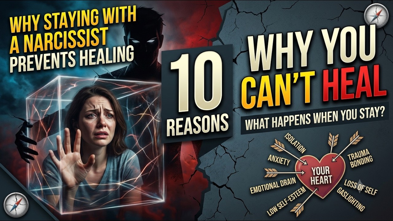 10 Reasons Why You Cannot Heal Being With A Narcissist.What happens ...