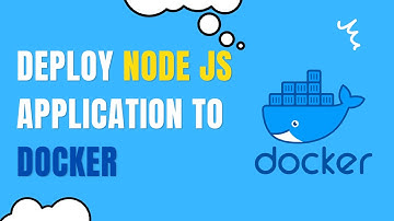 Deploy Node JS To Docker | Docker 🐋 Tutorial | 2023