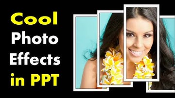 How to Make Cool Photo Effects in PowerPoint - PowerPoint Picture Tutorial
