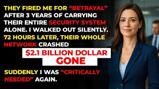 They Fired Me for “Betrayal.”  72 Hours Later, Their $2 BILLION System Collapsed
