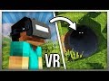 ✔️ Exploring REAL Caves in Minecraft VR!