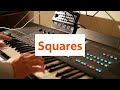 Squares - My First Try Of The Behringer Pro VS mini Synthesizer Connected To The Thomann AK-X 1100