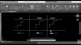 AutoCAD Tutorial: Polyline command (through a project) in AutoCAD 2016 – Lesson 5
