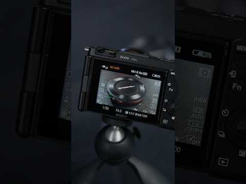 SONY ZV-E10 лучшая