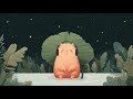 Lofi Hip-Hop Chilling for Reading, Studying &amp; Relaxing - Capybaras in Raining Hot Spring