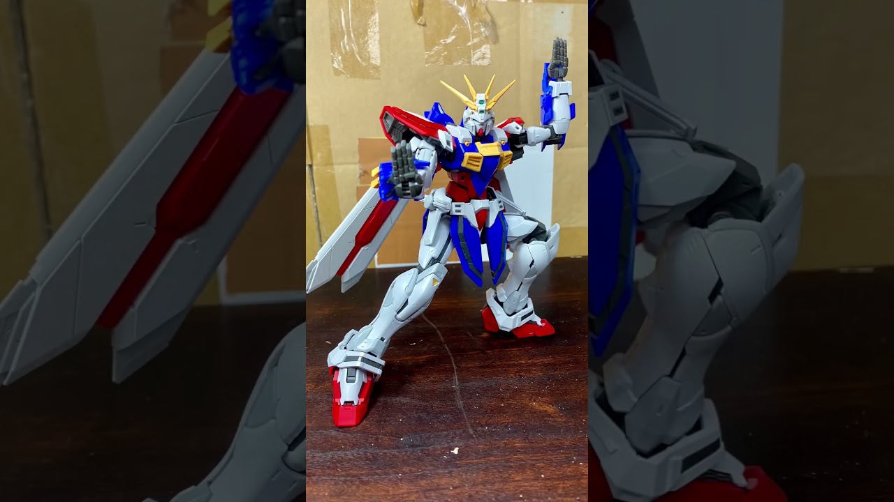 1/100 RGゴッドガンダム。中華から発売されたRGゴッドガンダムをMG化