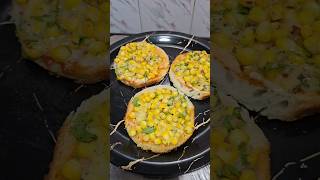 Mini Bread Pizza Bites | Cheesy Corn | Cheesy Bites | Mini Pizza Recipe | Easy Bread Pizza Homemade