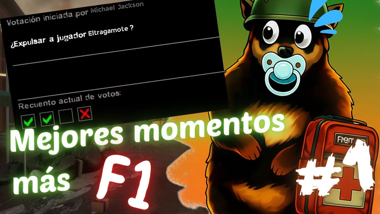 Los MEJORES Momentos F1 en Left 4 Dead 2