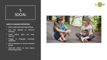 THE 8 LEARNING STYLES