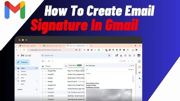 How To Create a Custom Email Signature in Gmail | Step By Step