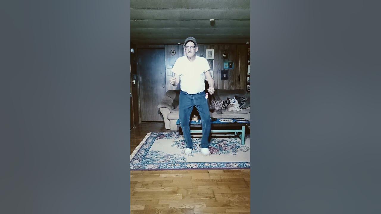Cupid Shuffle. #funny #goofy #dance #old #shorts