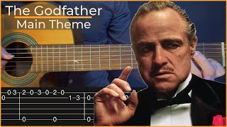 The Godfather - Main Theme (Simple Guitar Tab)