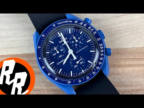 Omega X Swatch MoonSwatch Neptune (review) - YouTube