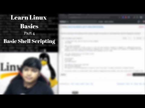 Learn Linux Basics | Part 4: Basic Shell Scripting