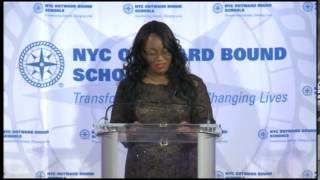 Senior Leanna Rene Introduces 2015 McCown Teaching Award Winner