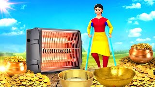 মায়াবী হিটার এবং সোনা - Magical Heater and Gold Golpo | 3D Animated Bangla Stories | Maa Maa TV screenshot 4