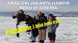 Mahasiswa UKI Jakarta kedinginan di Siberia || Pertukaran pelajar Indonesia - Russia