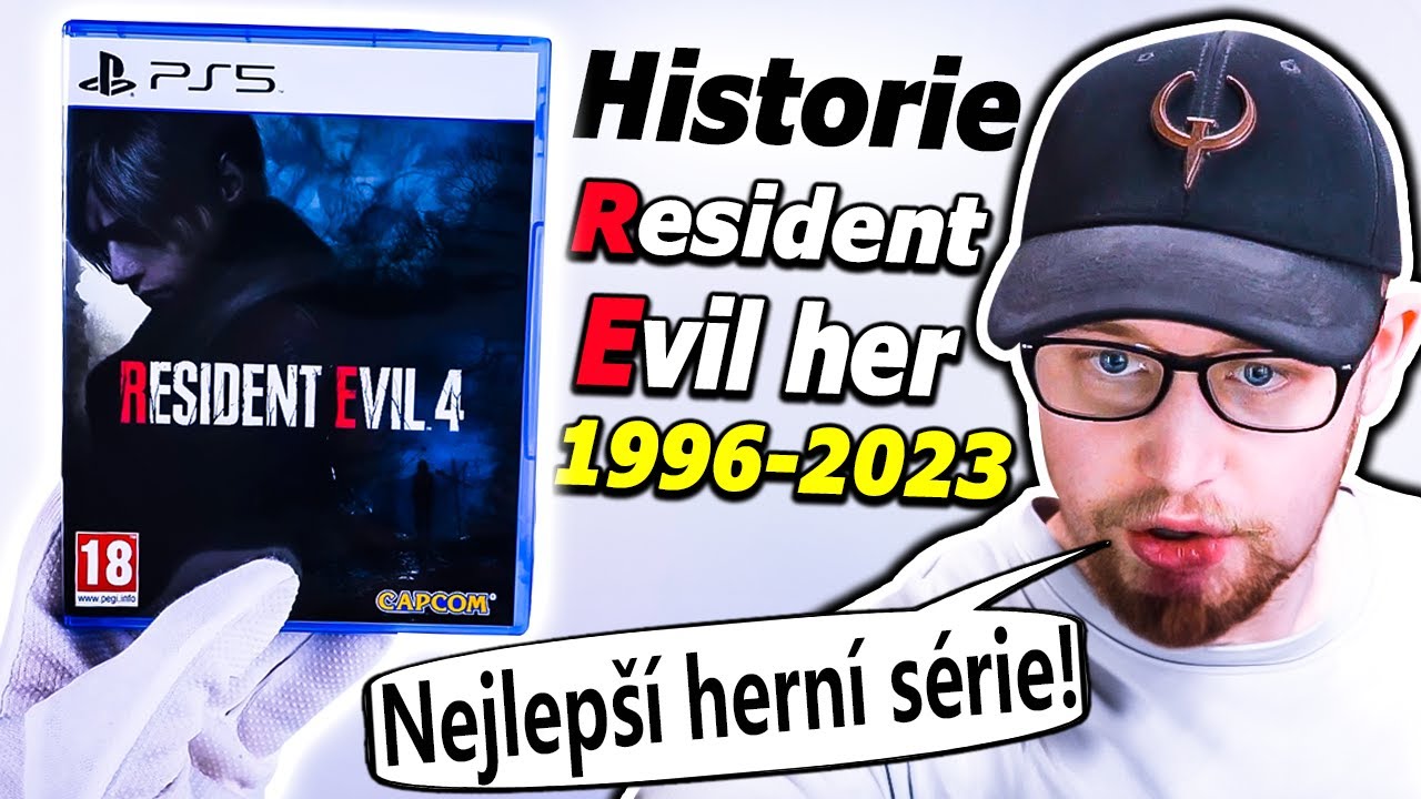 Historie Resident Evil her od roku 1996 až po rok 2023!