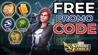 FREE PROMO CODES ○ New Marvel Strike Force Codes 2026 | MSF Redeem Codes  screenshot 1