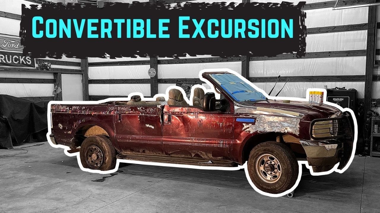 We Made A Convertible Ford Excursion [Part One] - YouTube