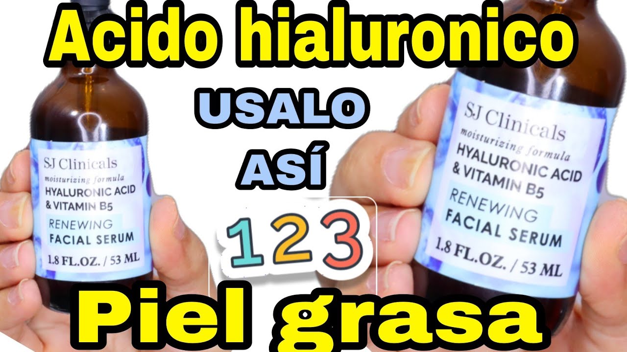 Para que sirve y como usar el HYALURONIC ACID SERUM? Beneficios. Video