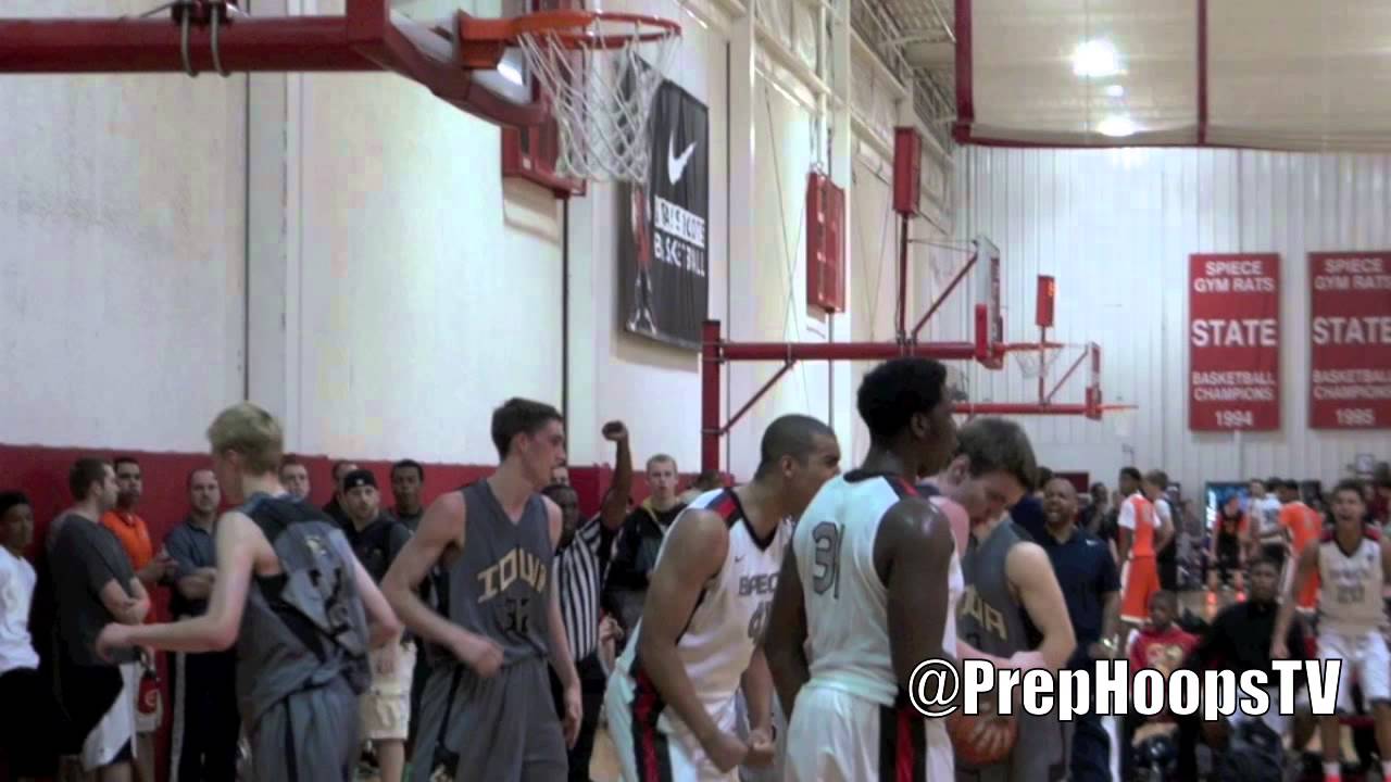 Trey Lyles 2014 Arsenal Tech DUNKS ON defender at the Run-N-Slam Classic