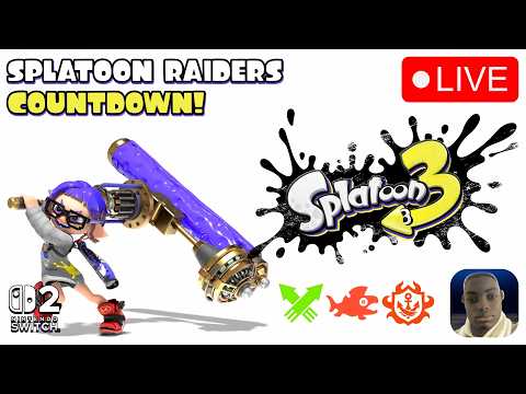 🔴 LIVE! - Splatoon 3 Weapon Freshness! & Splatoon Raiders Countdown! 🔥| !pool to join