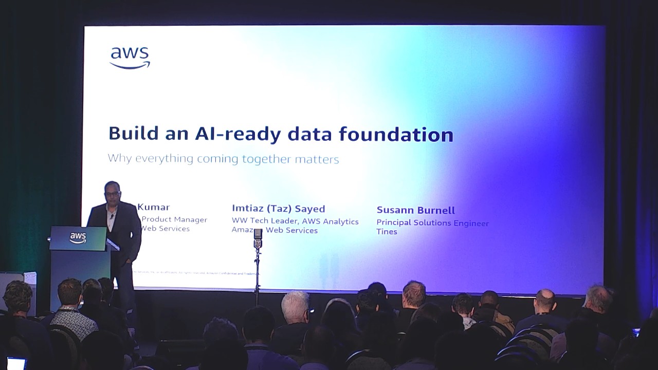 AWS AI and Data Conference 2026 - Building an AI-Ready Data Foundation | AWS Events
