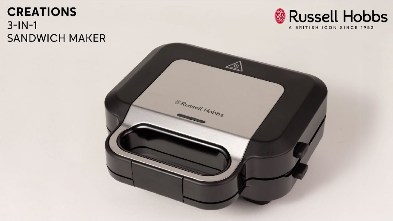 YouTube - Maker | Creations 26810-56 3 1 - Russell Sandwich Hobbs in