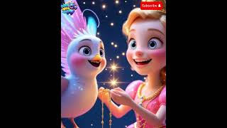 “Princess’s Lost Necklace! 🪄 Cute Bird Adventure Song 🎵✨”Happy Hippo Rhythm #nurseryrhymes #kidspoem
