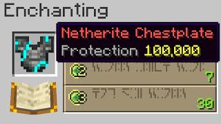 I secretly used Protection 100,000 in Minecraft UHC...