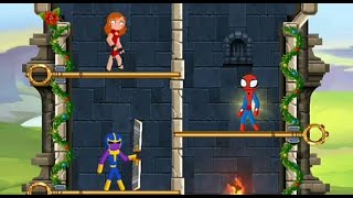 Spider Hero- Rescue Game & Pull Pin | Gameplay screenshot 3