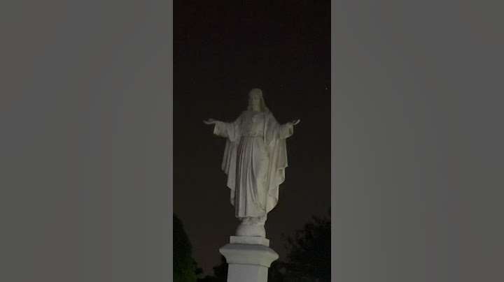 This Jesus Statue ACTUALLY Moved!