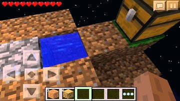 Minecraft Pocket Edition SkyBlock Survival Part. 1