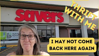 I May Not Come Back to This Thrift Store Again | Thrift With Me at Savers