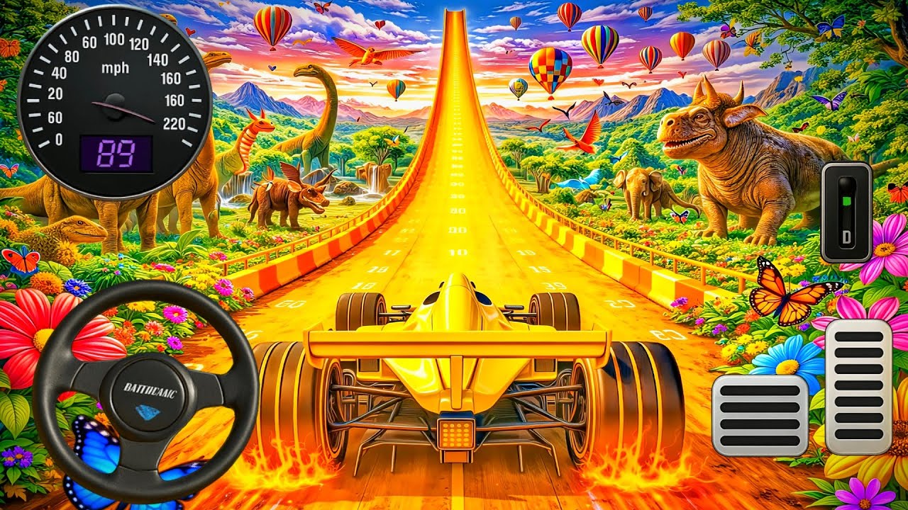 Ultimate Formula Car Stunt Master Simulator – GT Mega Ramp Race 3D – Android Gameplay 2026