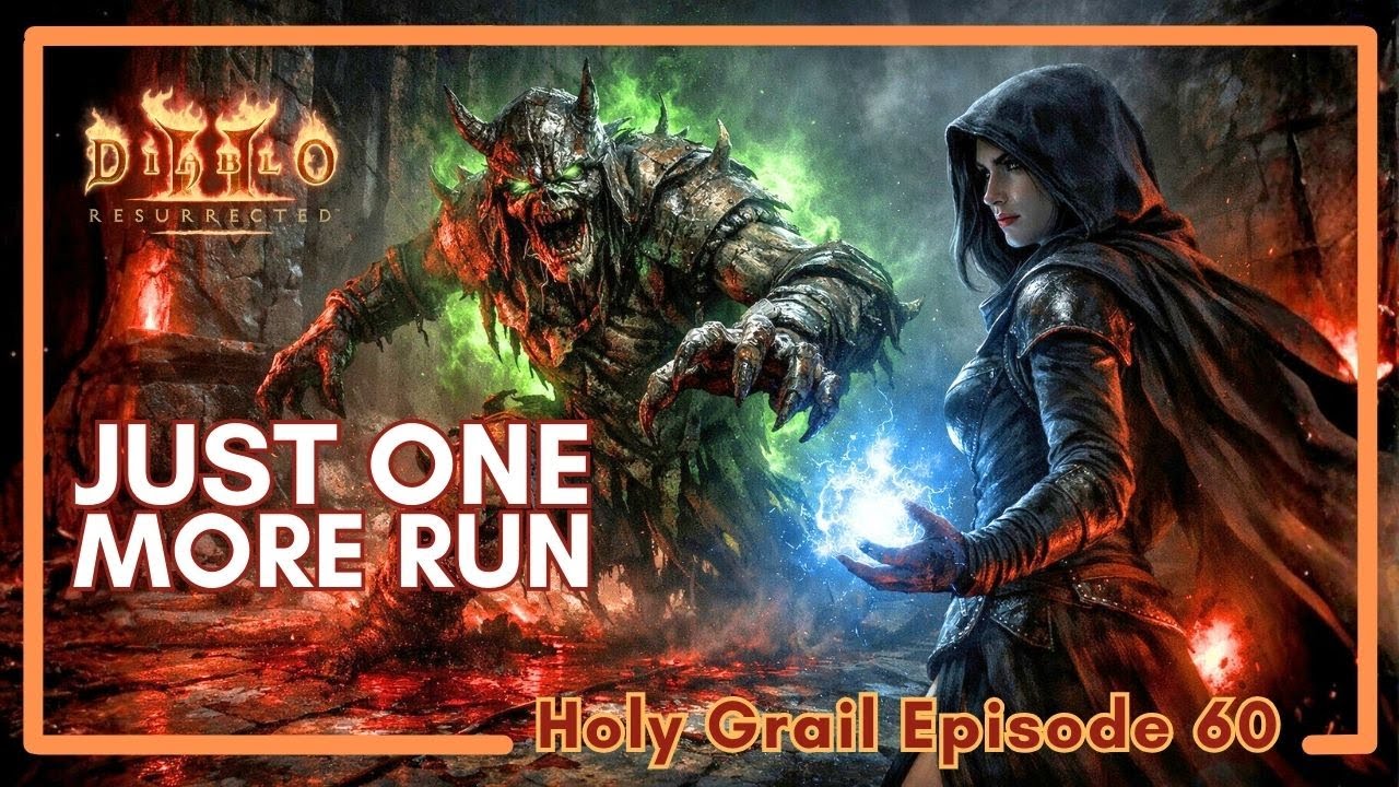 Diablo II Resurrected: Holy Grail Episode 60 - One More Pindleskin Run …