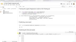 11.7  Logistic Regression in Python   Step 5
