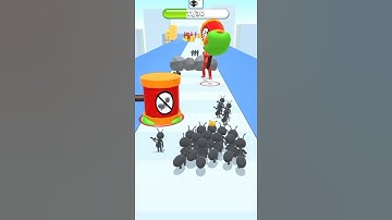 Tiny Run 3D 🐜 Android - IOS All Levels 19 Gameplay Walkthrough #Shorts
