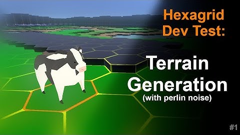 Unity Procedural Hex Map Generation Test