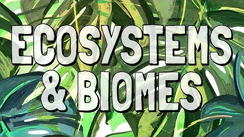 Ecosystems and Major World Biomes