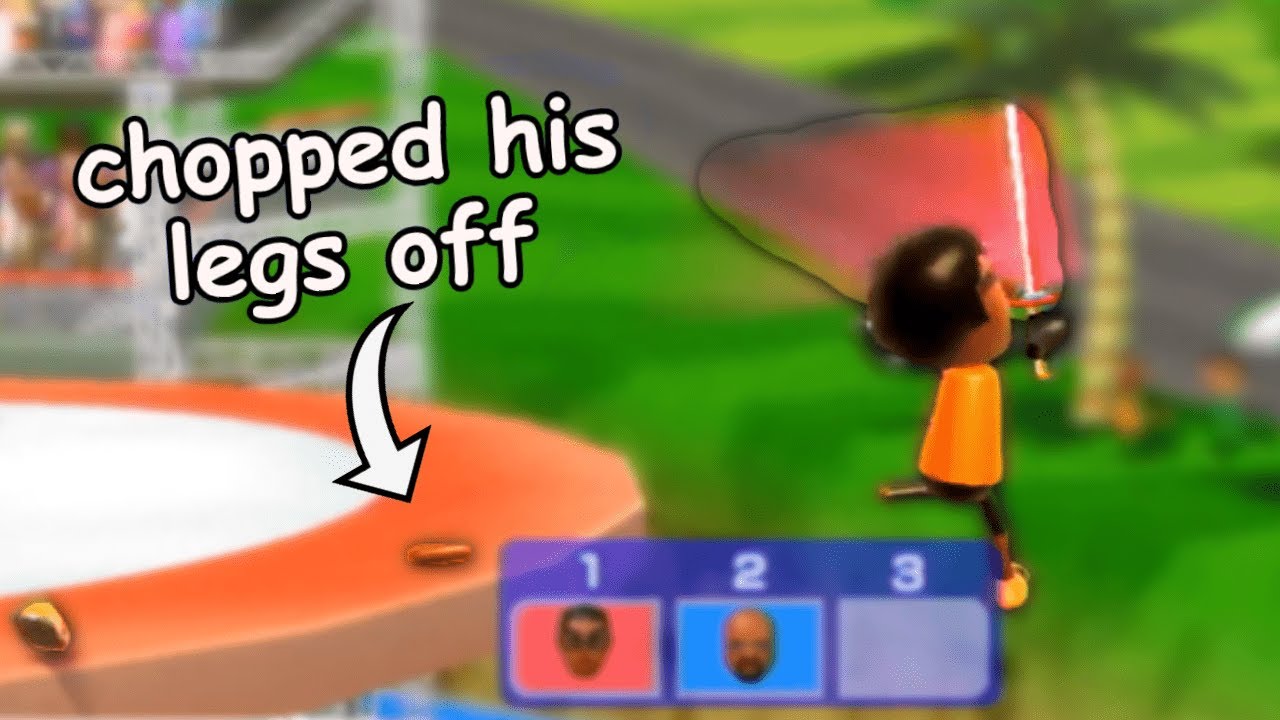 Crazy Swordplay Duel Moments (Wii Sports Resort)