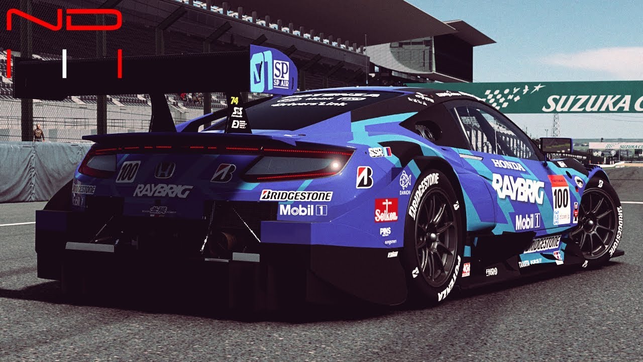 RAYBRIG NSX CONCEPT-GT　ドリラジ GT Sport) Honda RAYBRIG NSX CONCEPT-GT '16 - Sound - YouTube