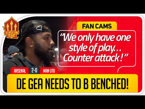 WHERE IS GOMES? Arsenal 2-0 Manchester United Fan Cam